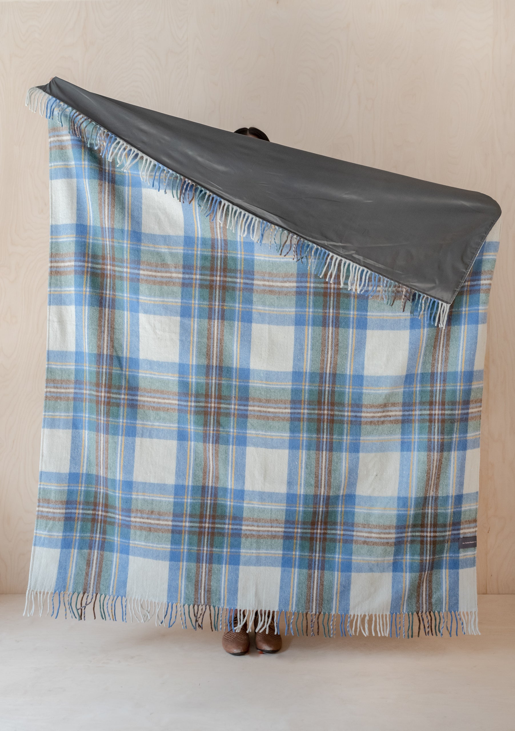 Stewart plaid online blanket