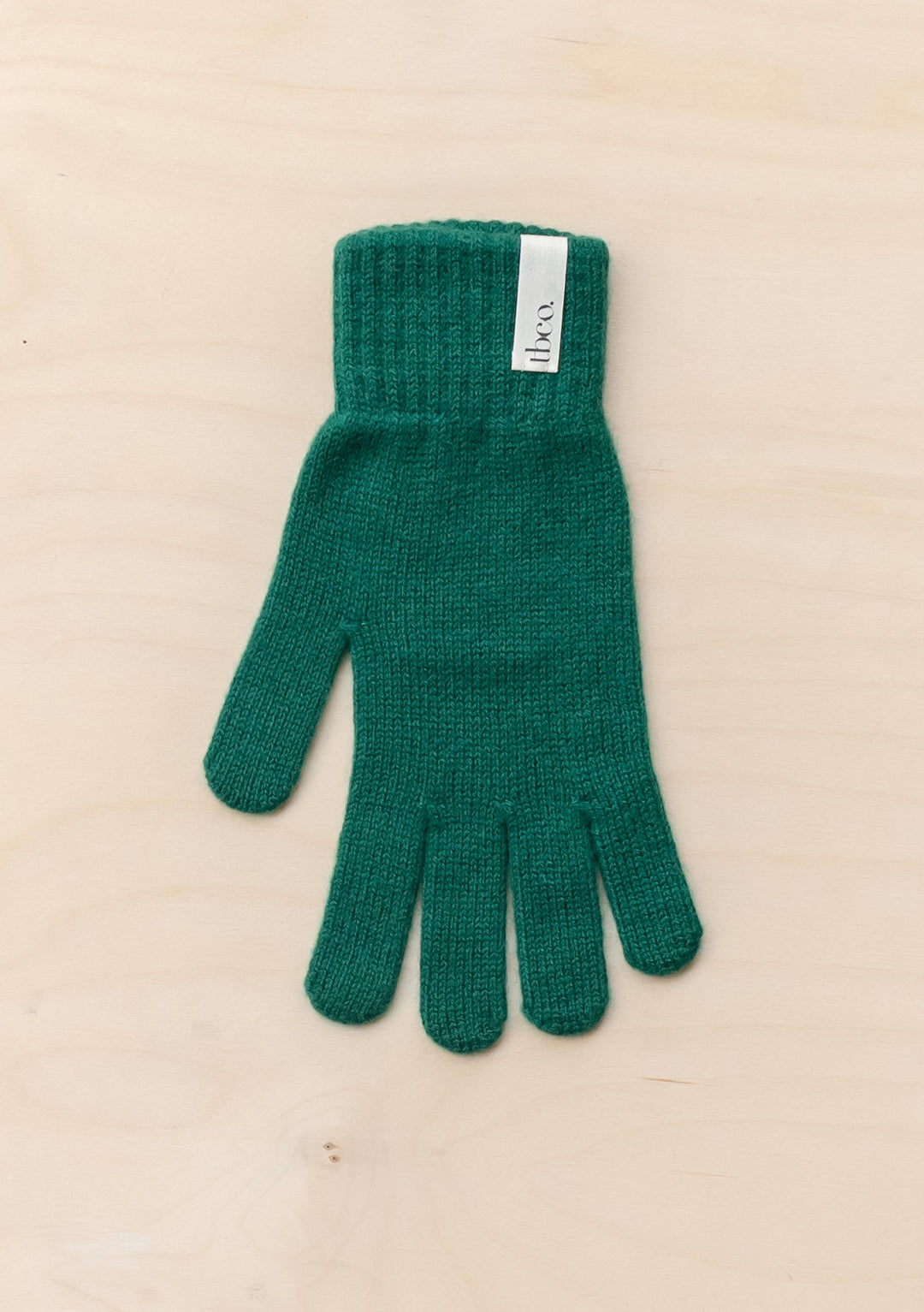 Cashmere & Merino Gloves in Forest