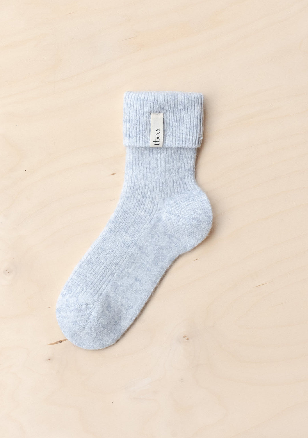 Cashmere & Merino Socks in Light Grey Melange