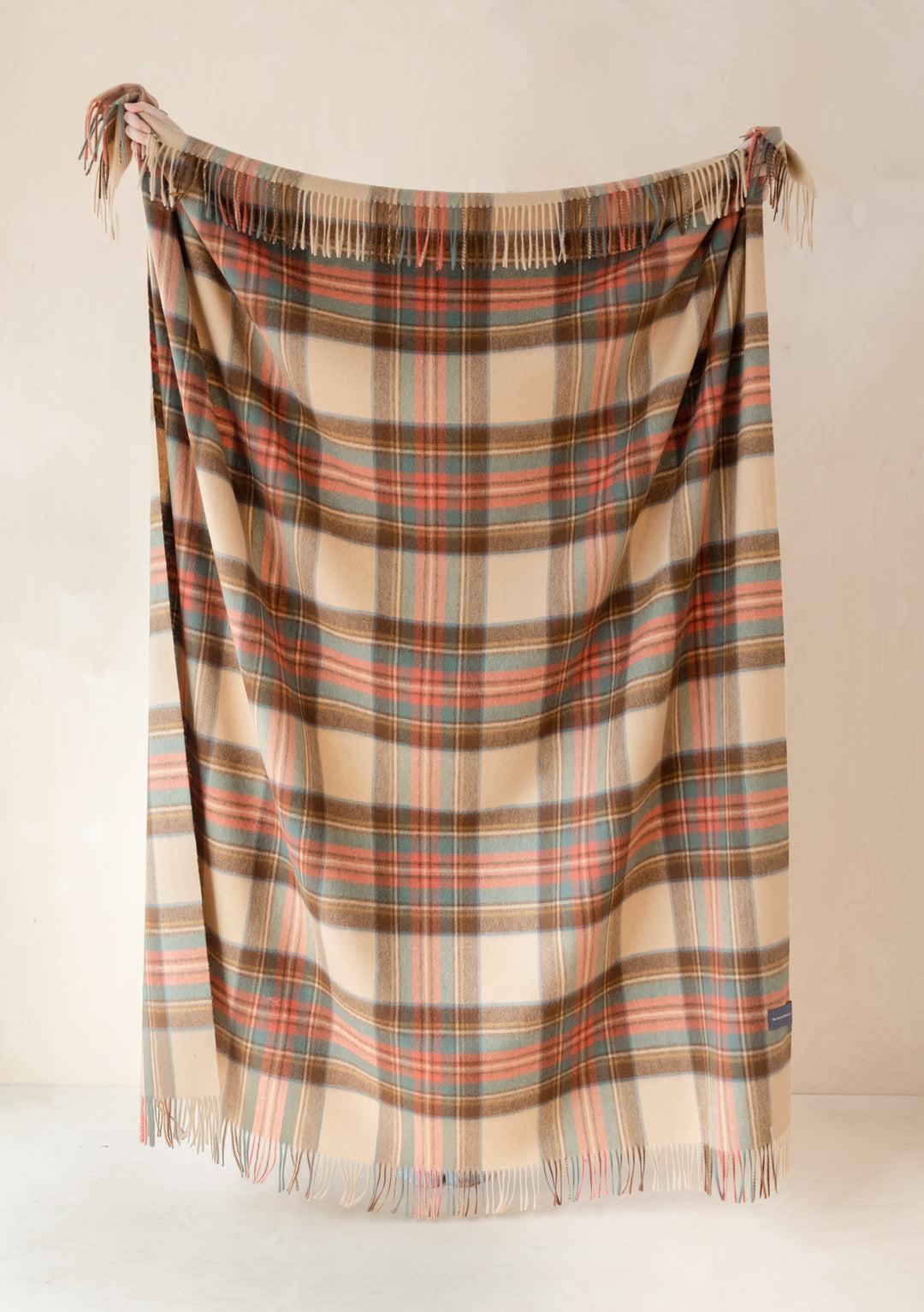 Couverture en cachemire en robe Stewart Tartan antique