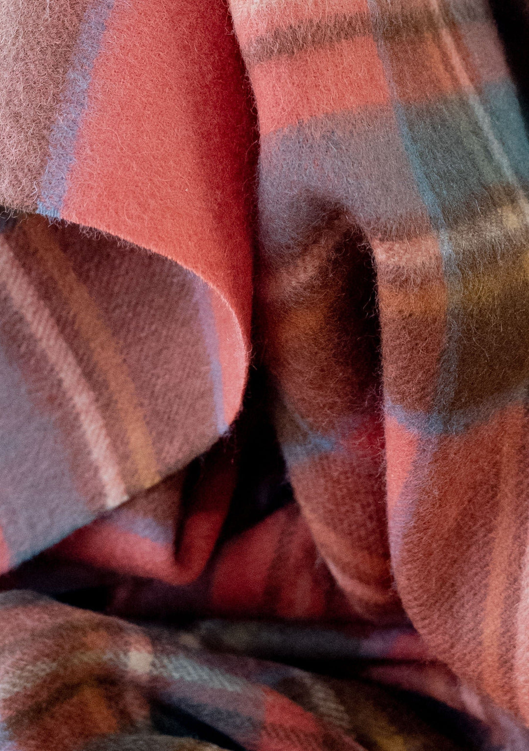 Cashmere Blanket Scarf in Stewart Royal Antique Tartan
